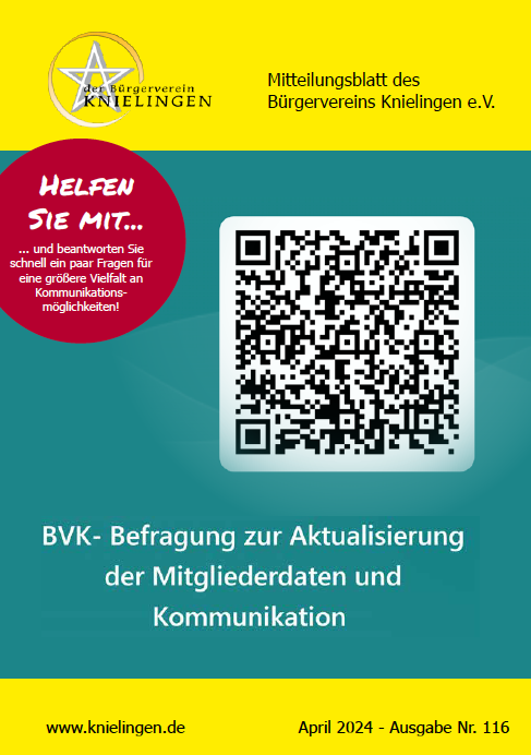 Coverseite der Knielinger Ausgabe 116