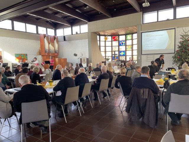 Gäste des Neujahrsempfang im BGZ 